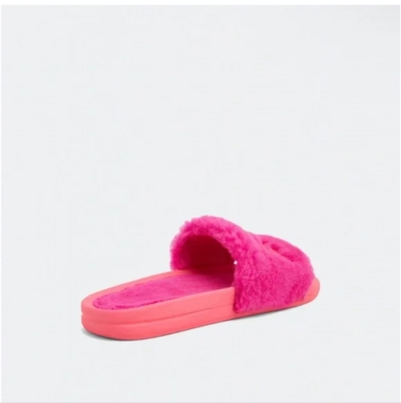 NIB! APL, Women's Sherling Slide, Neon Pink, Size 8, MSRP $195 - Picture 2 of 8